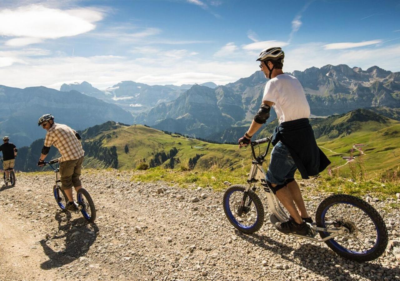 Hotel Des Portes Du Soleil Ле Крозе Екстериор снимка