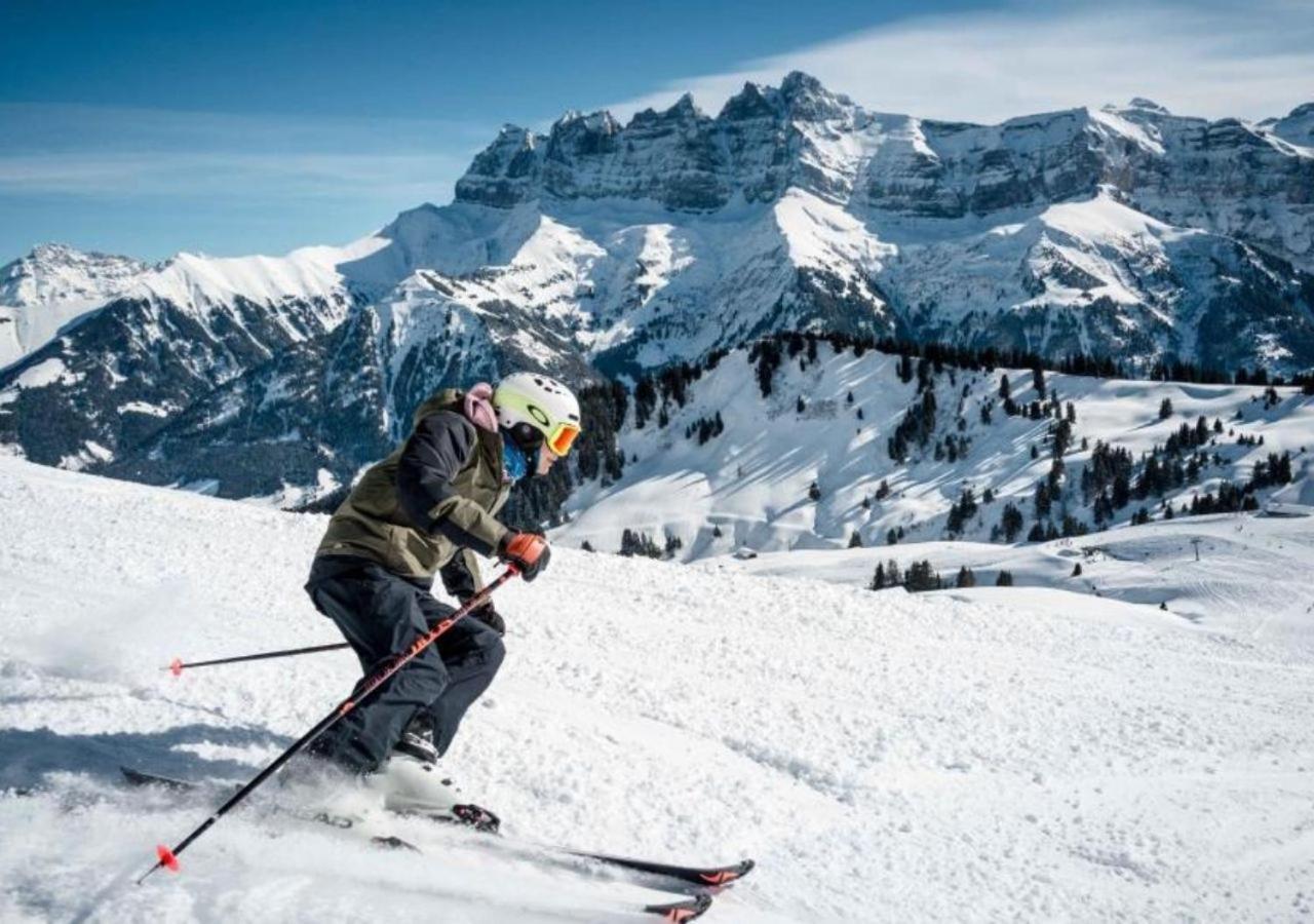 Hotel Des Portes Du Soleil Ле Крозе Екстериор снимка